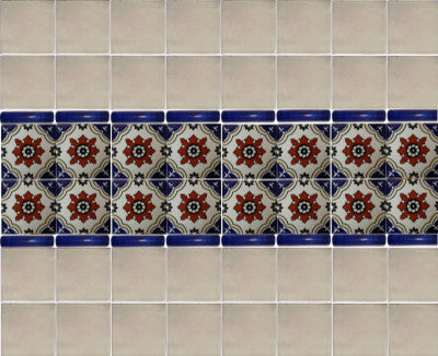 2x2 36 pcs Calabria Mexican Tile