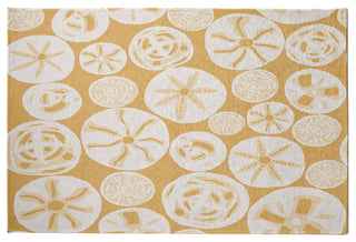 Algoa Treasure Rug, Yellow, 5'x7'