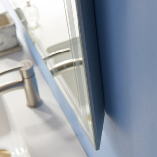 Rectangular LED Lighted Accent Bathroom/Vanity Wall Mirror, 36"