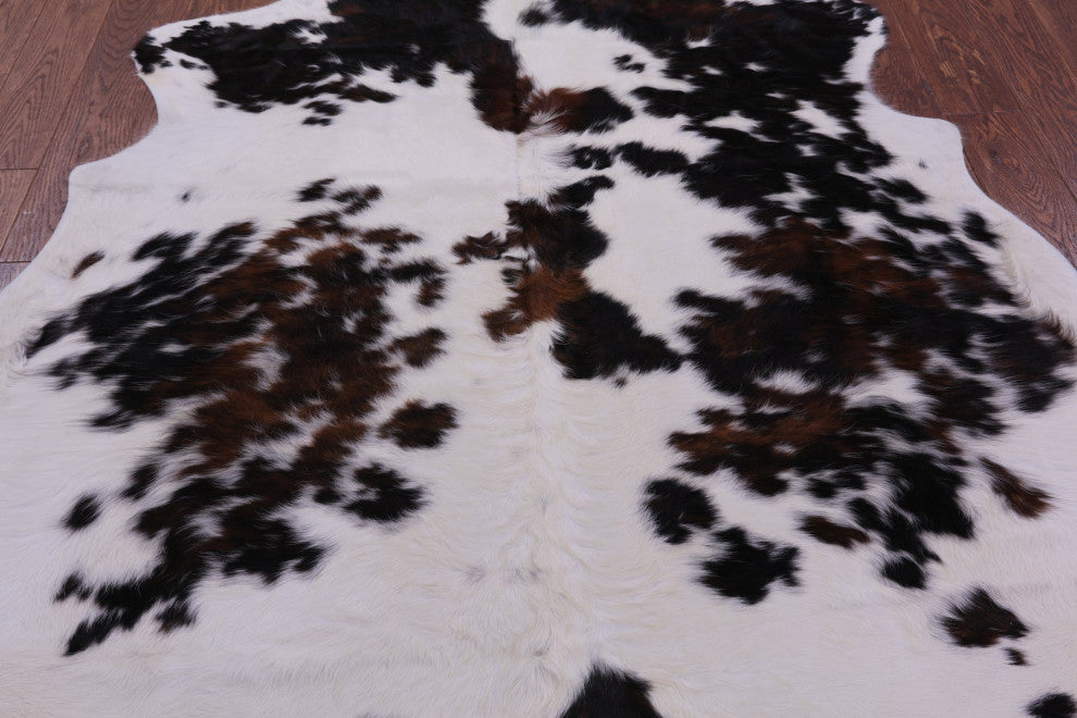 Natural Cowhide Rug 6' 10" X 6' 4" C1556