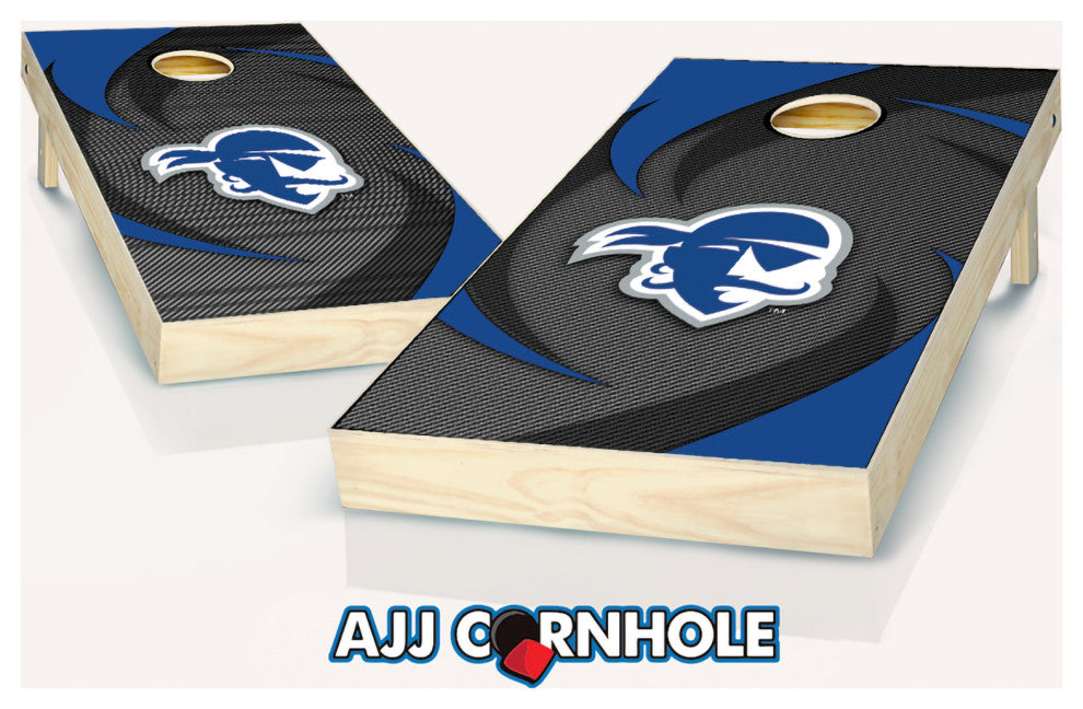 Seton Hall Swoosh Cornhole Set