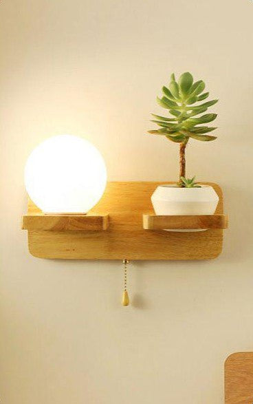 Requena | Luxury Wall lamp with Decorative Plant