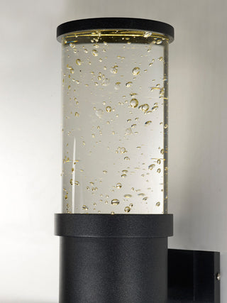 Maxim 53685CLGBK LED Outdoor Wall Sconce Pillar Galaxy Black