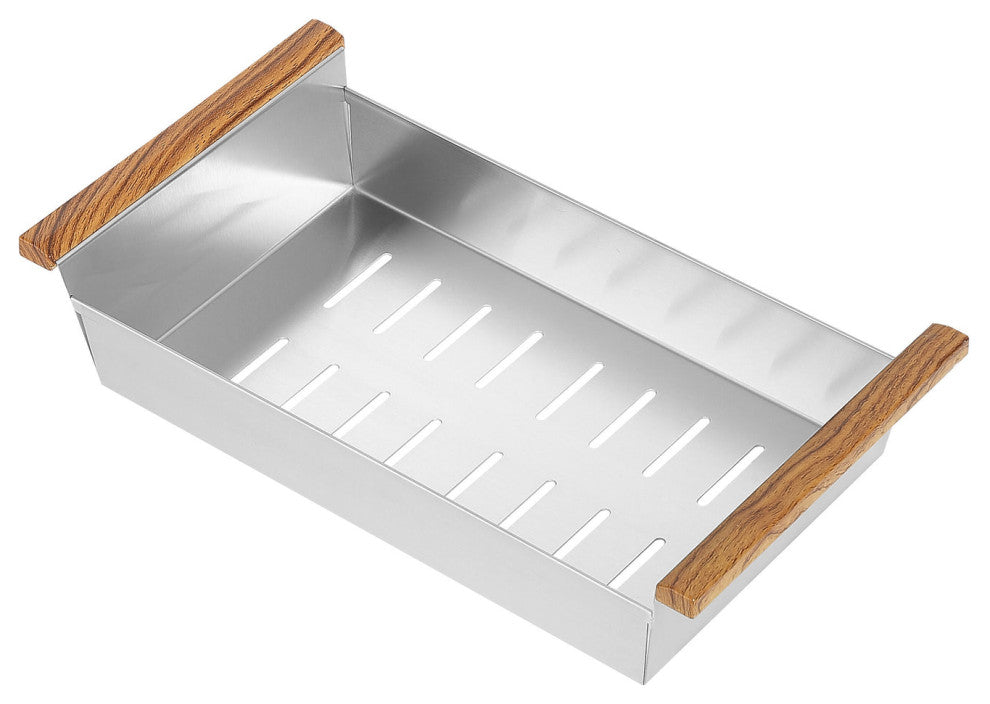 25 in. Undermount Single Bowl Kitchen Sink with Accessories in Stainless Steel