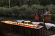 14" 3-Piece Trough Burner In Marine Grade 316 Stainless Steel