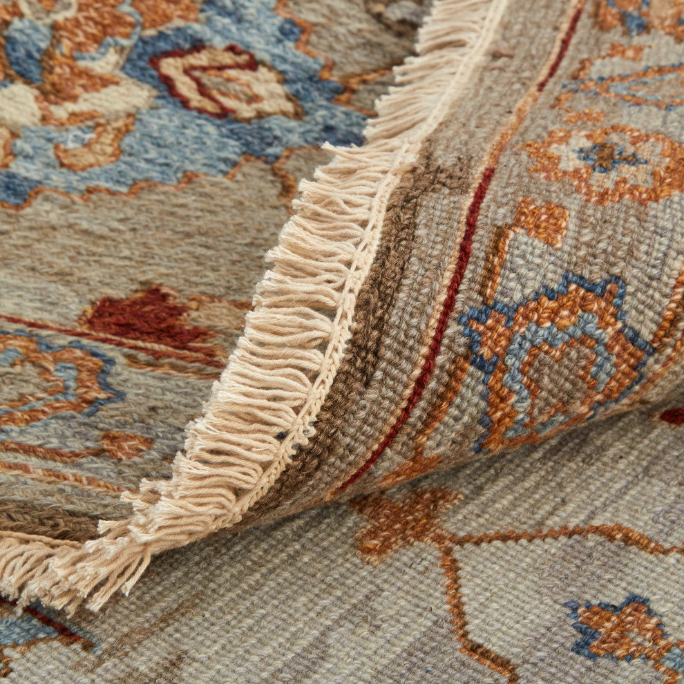 Pierson Transitional Floral & Botanical, Brown/Tan/Gray, 2'x3' Accent Rug