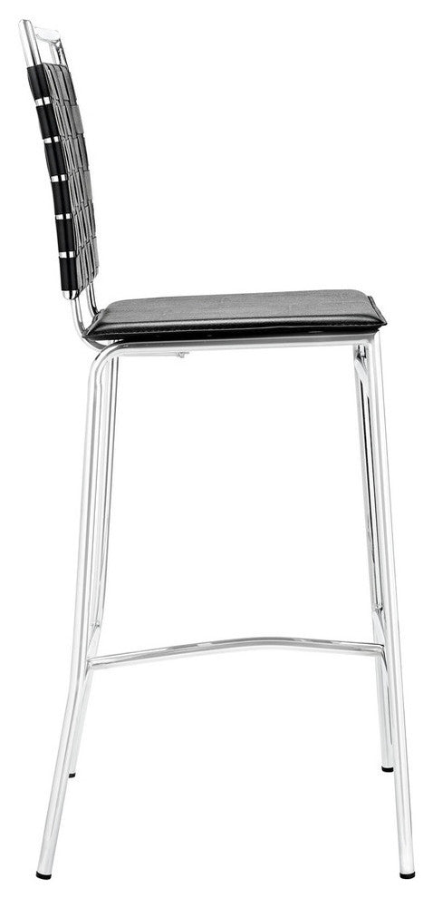 Modern Contemporary Dining Kitchen Bar Stool Black