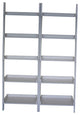 Lean To Shelf Units With 5 Shelves, Set of 2 Pieces