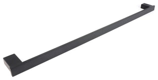 Florence Series Black Bathroom 34in Towel Bar