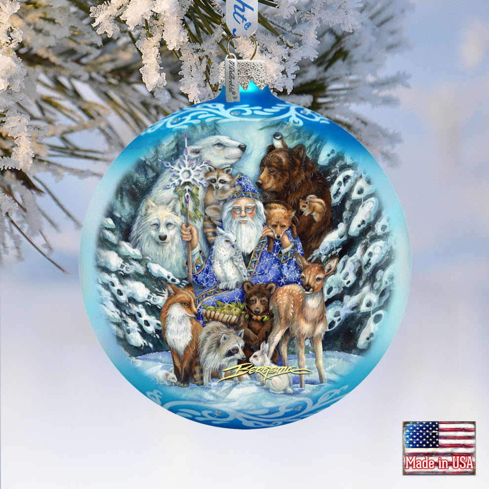 The Animal Whisperer Glass Ornament Limited Edition