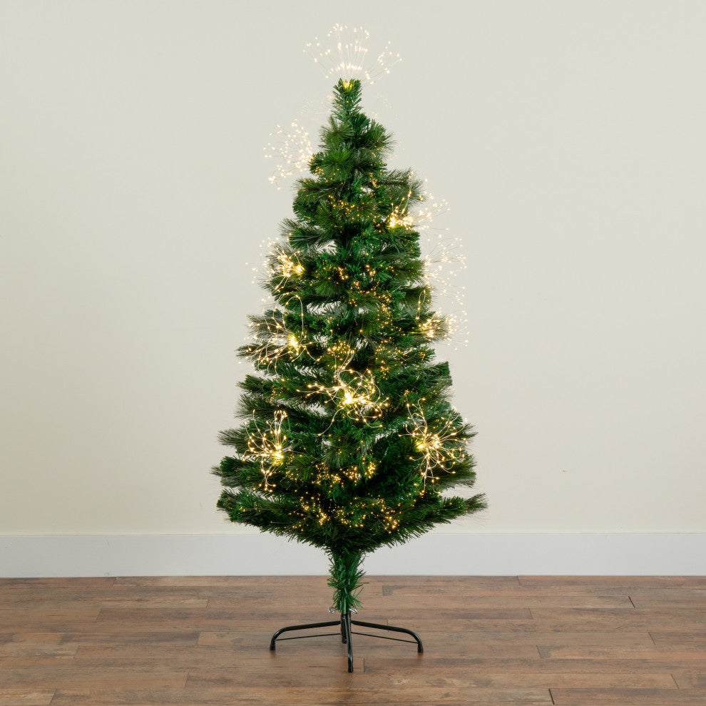 5ft. Pre-Lit Fiber Optic Artificial Christmas Tree