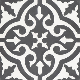 8"x8" Argana Handmade Cement Tile, Sample