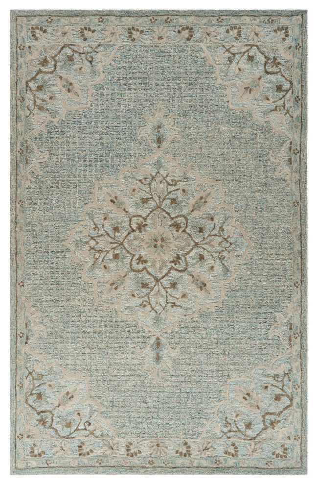 Lagoon Medallion Area Rug, 9' X 12'
