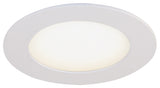 Disk Slim 4.25" White Integrated LED Recessed Kit