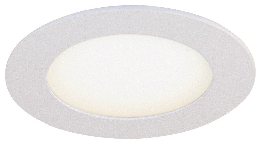 Disk Slim 4.25" White Integrated LED Recessed Kit