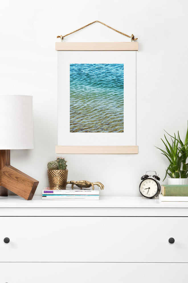 Deny Designs Shannon Clark Ombre Sea Art Print