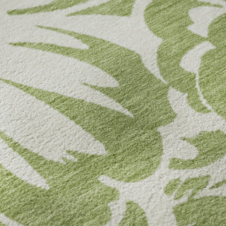 Premium Machine Washable Mayfield AMF551 Aloe 3' x 5' Rug