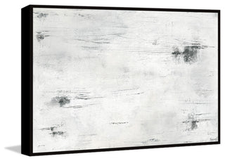 "Present Camp" Floater Framed Painting Print on Canvas, 36x24