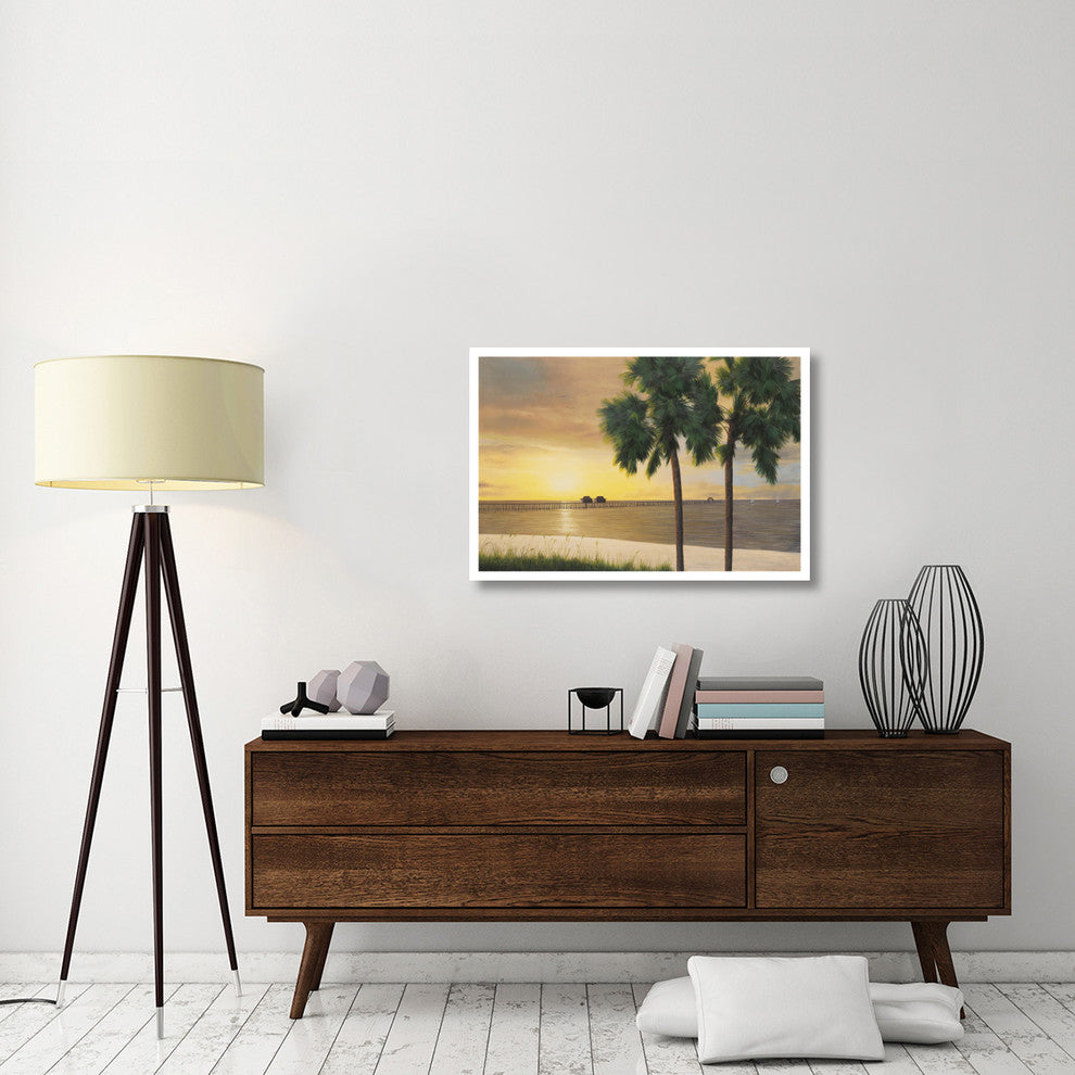 "Naples Sunset" Digital Paper Print by Diane Romanello, 38"x26"