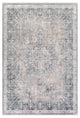 Surya Solar SOR-2315 3'x8' Rug, Medium Gray/Light Gray/Khaki/Black