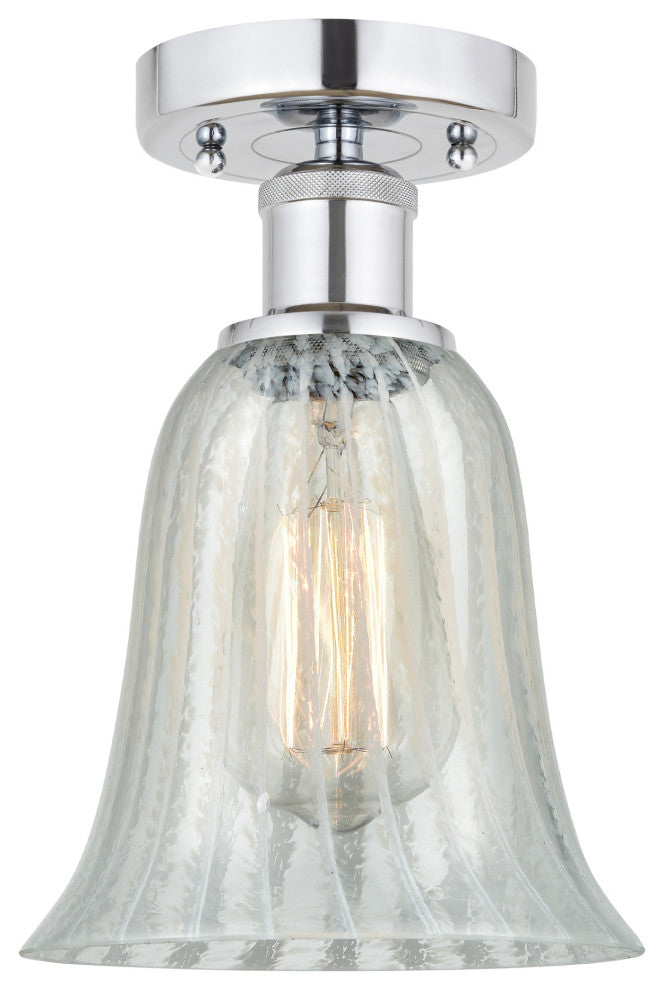 Innovations 616-1F-PC-G2811 Hanover 1 Light Semi-Flush Mount, Polished Chrome