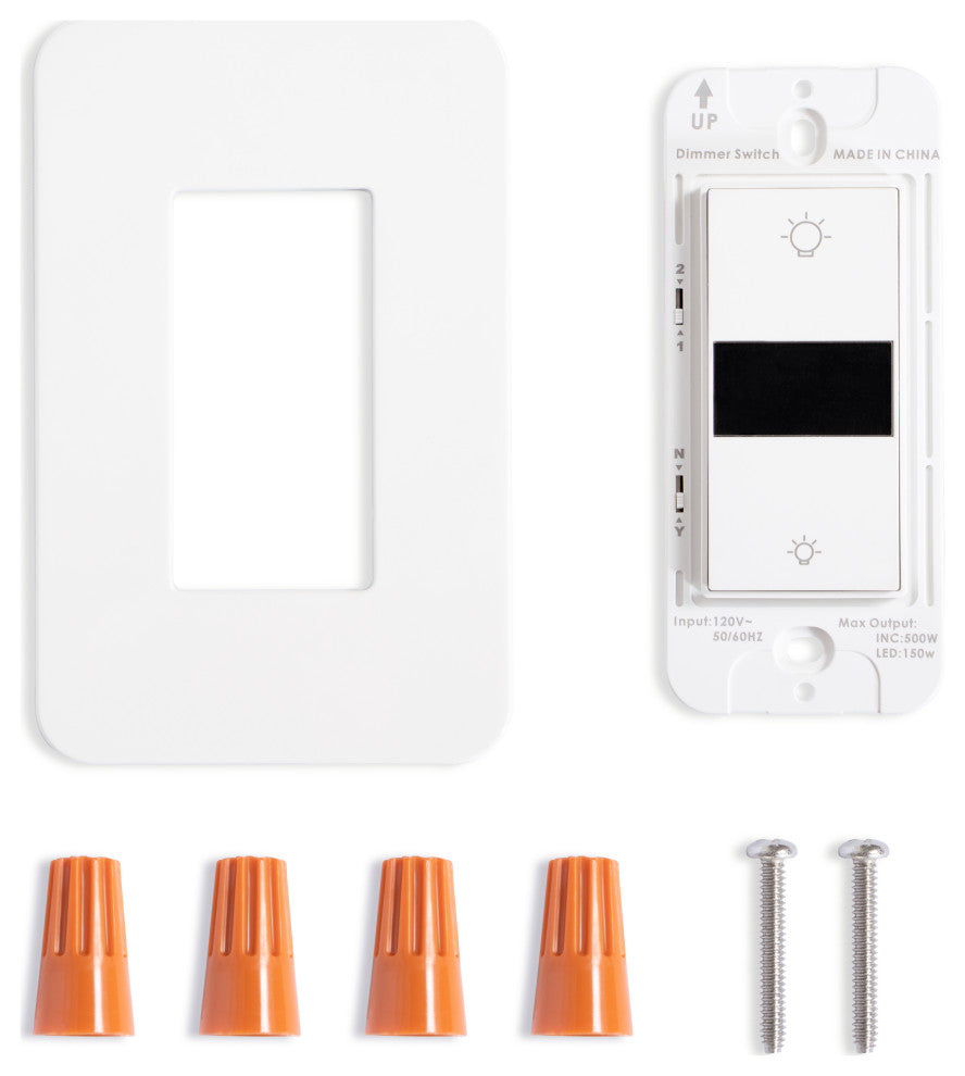 Smart Ligting LED Display Dimmer Switch WiFi Remote App Control, No Hub Required