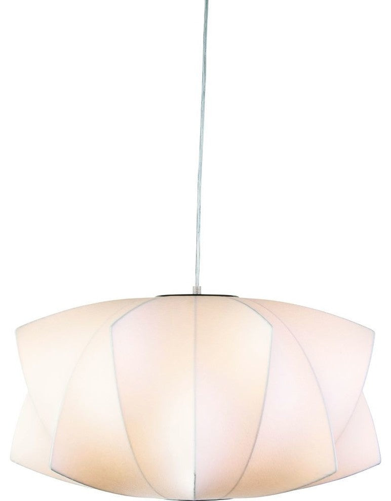 Nuevo Living Lex Lighting Pendant, White Acrylic Polymer, Large, Default Title