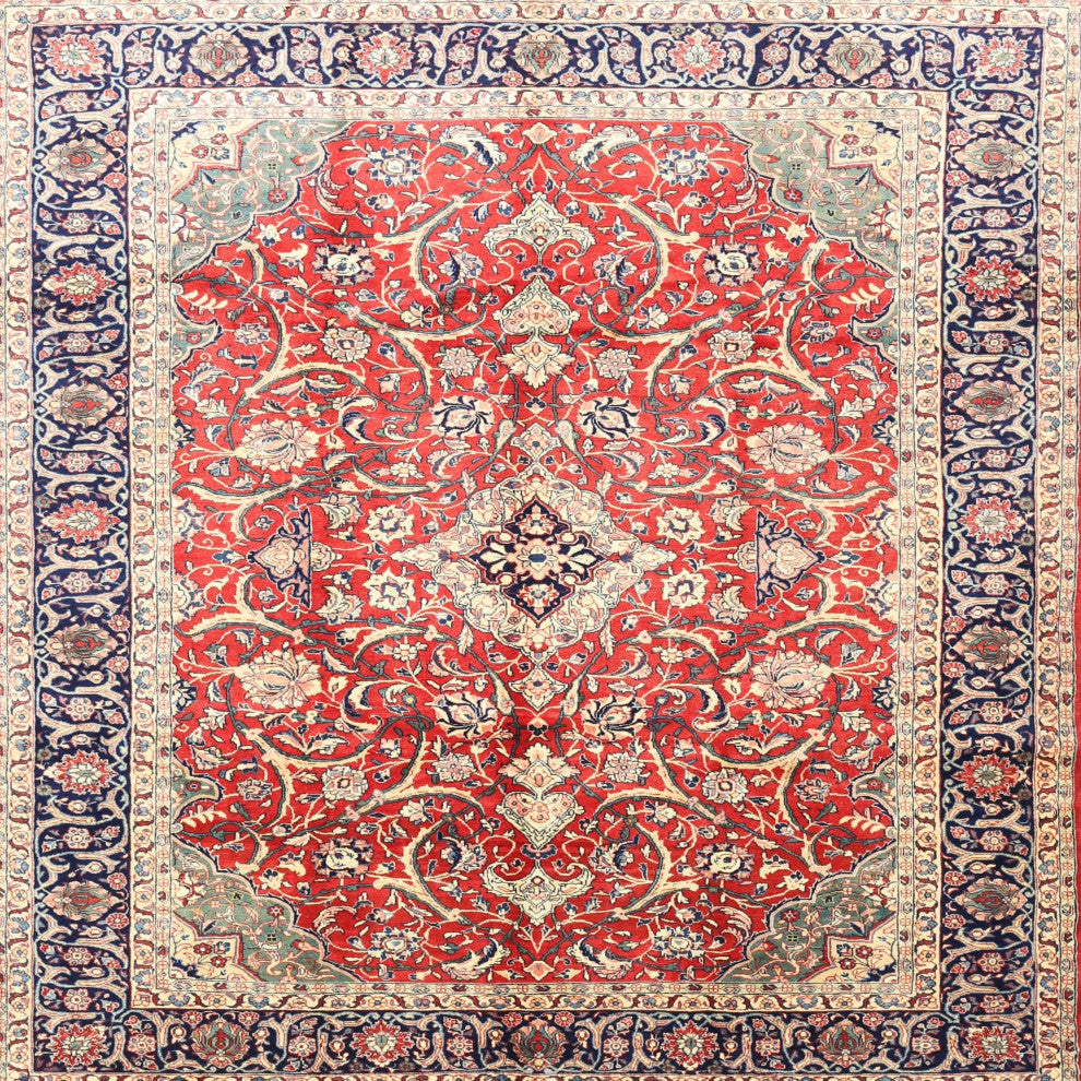 Ahgly Company Indoor Square Traditional Area Rugs, 4' Square