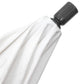 9' Grey Collar Tilt Crank Aluminum Umbrella, Sunbrella, Astoria Lagoon