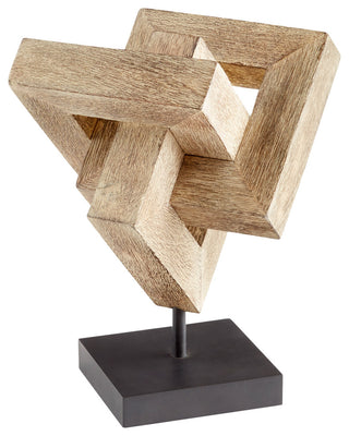 Gali Sculpture #1, Brown-Bronze-Rust, 8" W x 8" D x 11" H