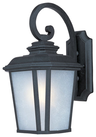Maxim 3344 Radcliffe 17" 1 Light Wall Sconce - Black Oxide / Weathered Frost