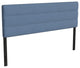 Paxton Stitched Upholstered Adjustable Height Headboard, Blue, King