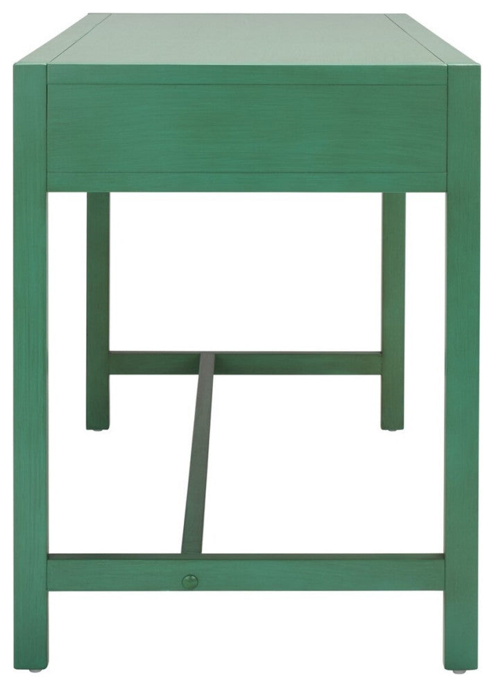Safavieh Esther 2 Drawer Desk, Turquoise