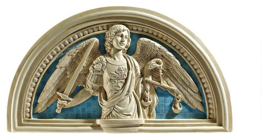 St Michael Archangel Lunette