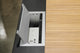 400 Collection Executive Desk with Left Filing and Storage Cabinet, Zebrano