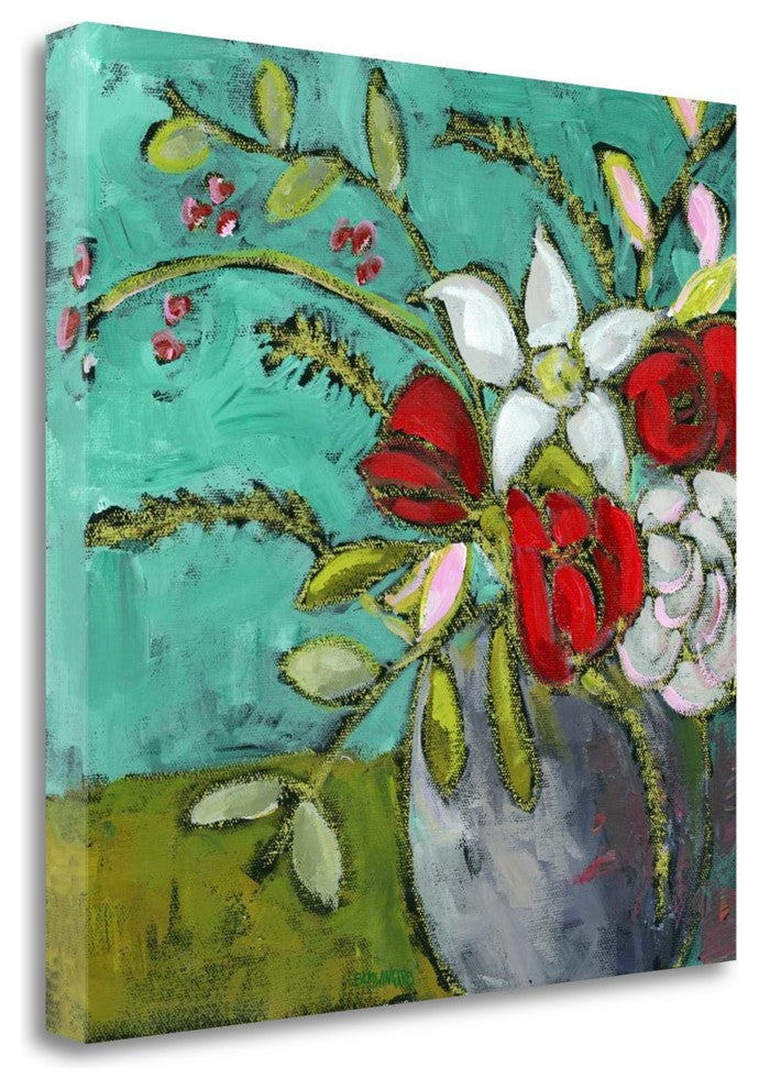"Christmas Bouquet" By Pamela J. Wingard, Giclee Print on Gallery Wrap Canvas
