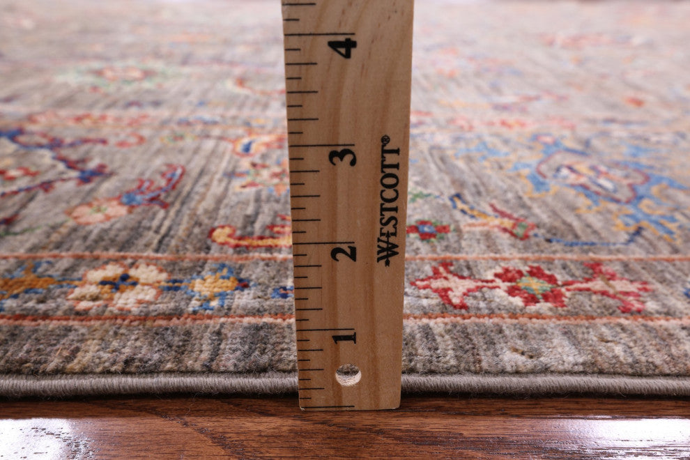 5' 7" X 8' 0" Persian Tabriz Handmade Wool Rug Q5776