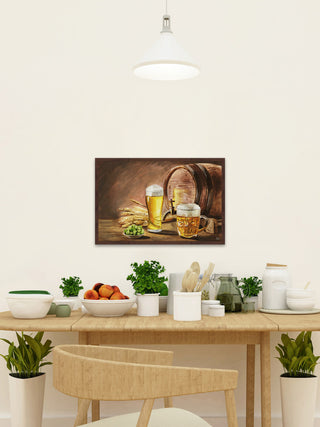 "Summer's Beauty" Framed Painting Print, 18"x12"