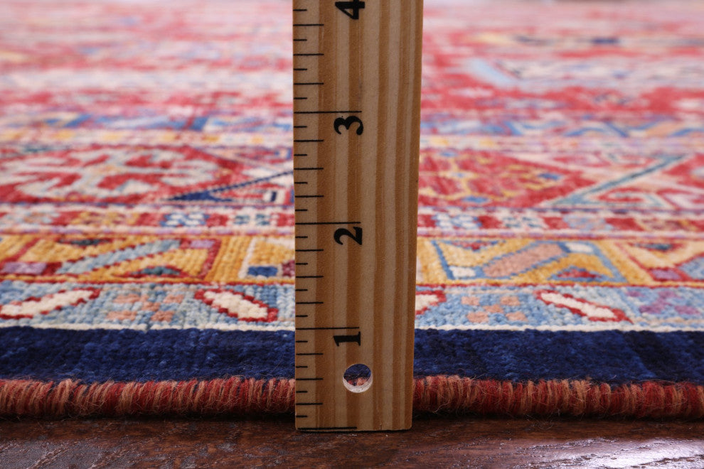 Fine Serapi Tribal Handmade Wool Rug 9' 1" X 13' 2" - Q12408