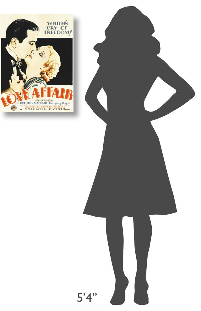 "Bogart In Love Affair, 1932" Canvas Giclee by Hollywood Photo Archive, 17"x22"