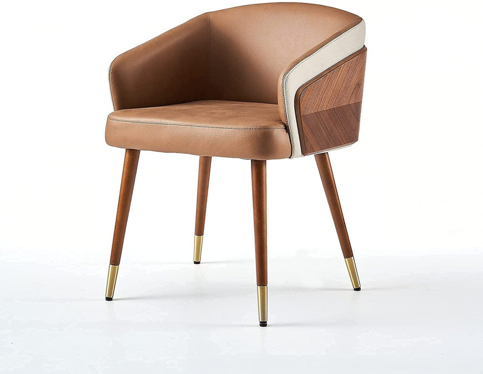 Accent Chairs for Living Room and Dinning Room , Brown