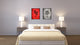 Snake Chinese Zodiac Black Print on Canvas with Picture Frame, 28"x37"