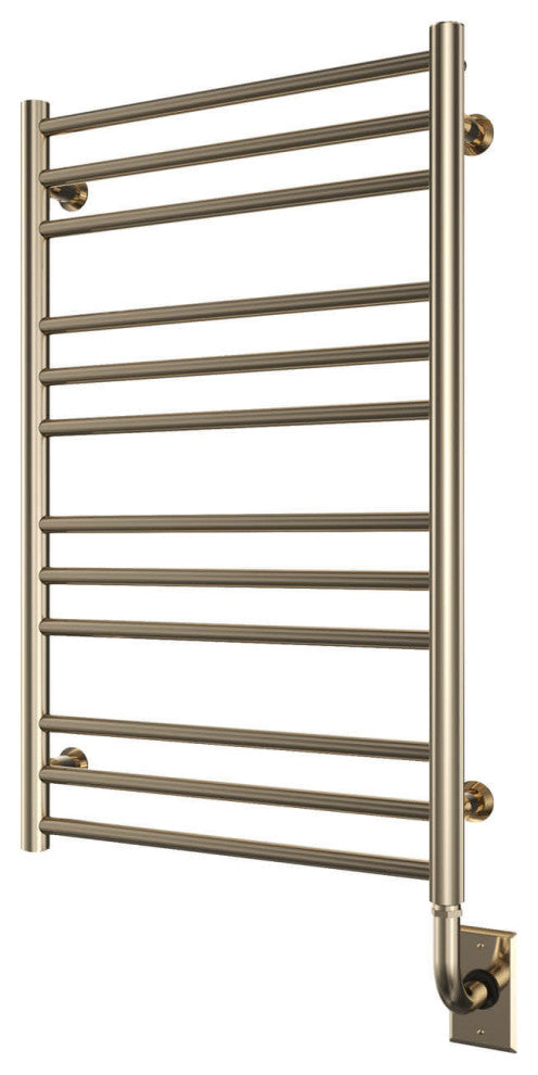 ICO Bath Sorano Hydronic Towel Warmer - Round Bar