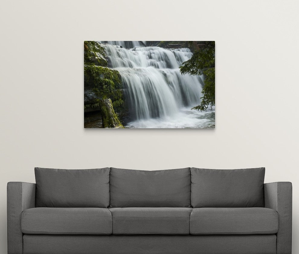 "Liffey Falls" Wrapped Canvas Art Print, 48"x32"x1.5"