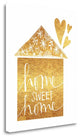"Home Sweet Home" By Katie Doucette, Giclee Print on Gallery Wrap Canvas