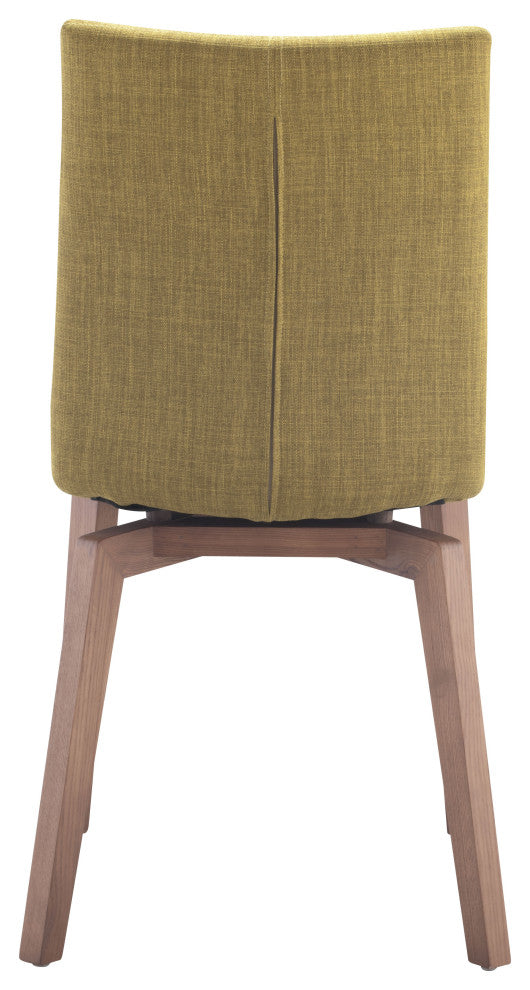 Orebro Dining Chair, Set of 2 Pea Green