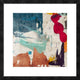 "Colors Royale I" Framed Digital Print by Anne Munson, 26"x26"