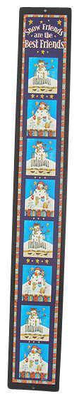 Club Snow Friends Wall Hanging Christmas Card Holders, Pack of 120, 42"