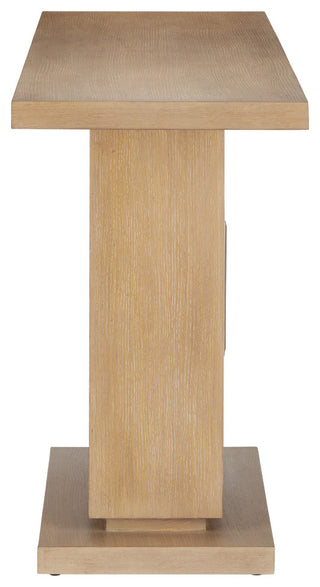 Morombe Washed Oak Console Table