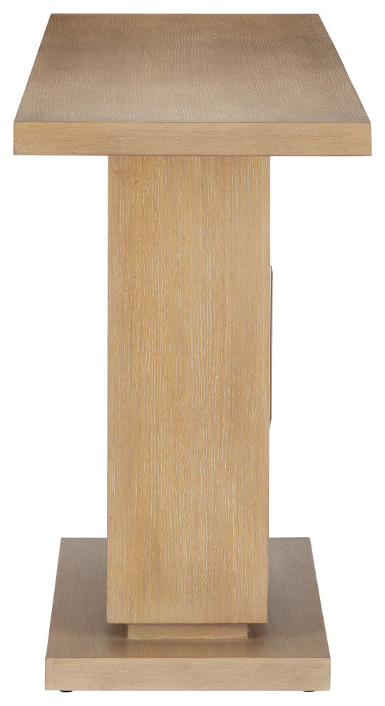 Morombe Washed Oak Console Table